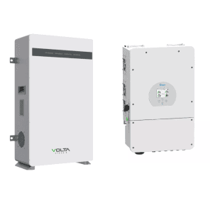 Special Combo Deye 8KW Hybrid Inverter and Volta 14.34KWH Stage 4 battery