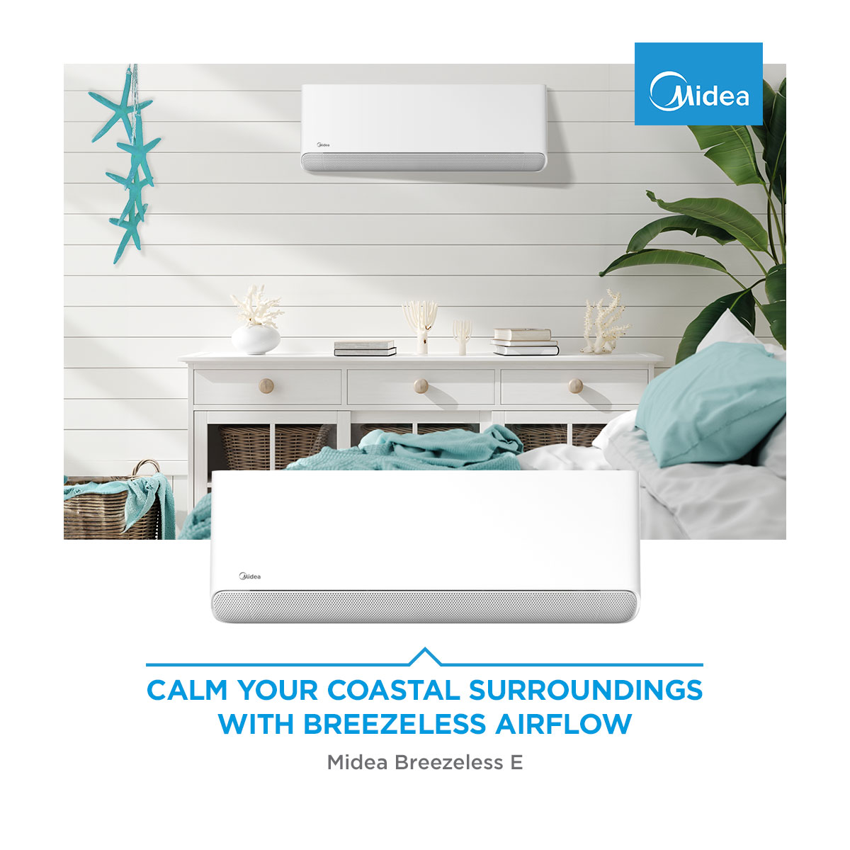 Midea Breezeless E Wall Split Inverter Air Conditioner (Anti-corrosive) - Image 8