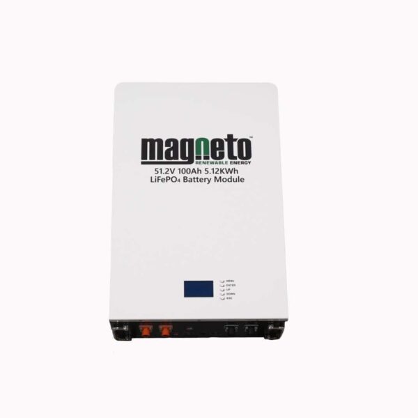 Magneto Lithium LifePo4 Wall Mount 5.1kWh – Energy Storage Battery