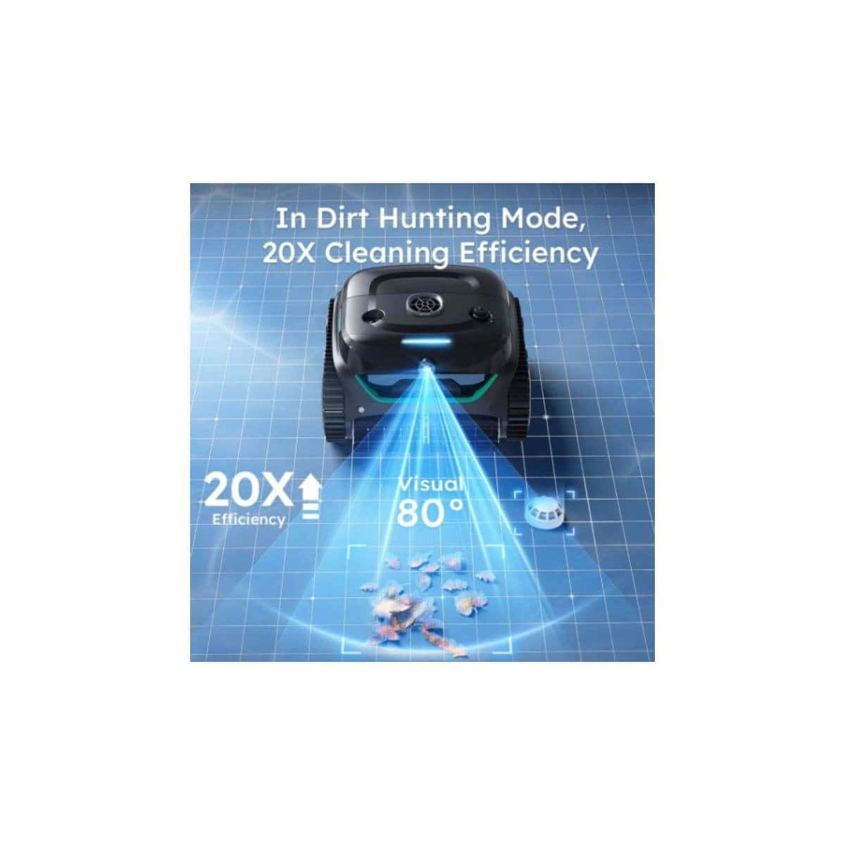 C2 Pro Vision Smart AI Cordless Robotic Pool Cleaner - Image 6