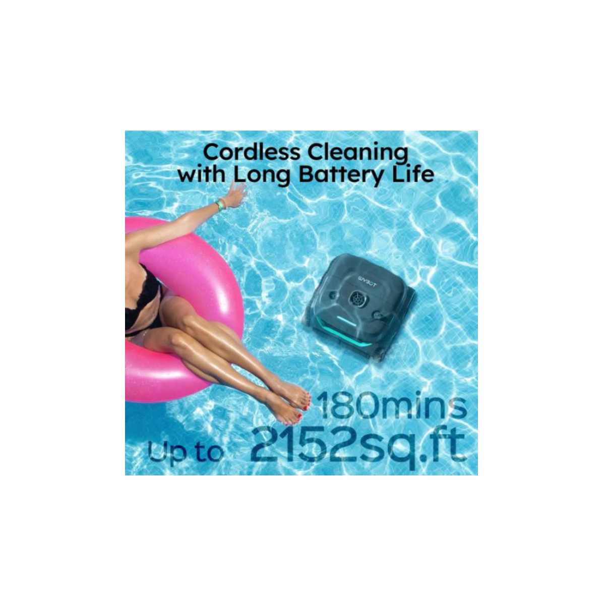 Wybot - C2 Smart Cordless Dual Layer Filtration Pool Cleaner - Image 2