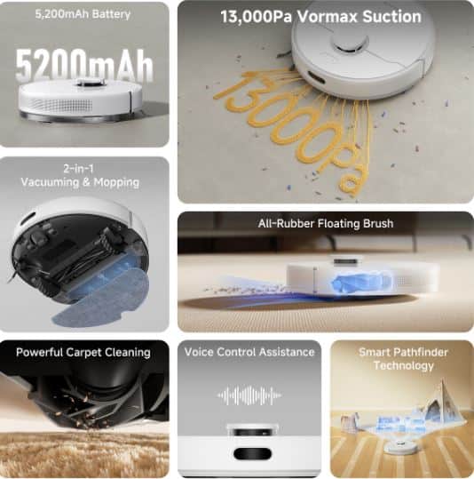 Dreame F10 Robot Vacuum - Image 2