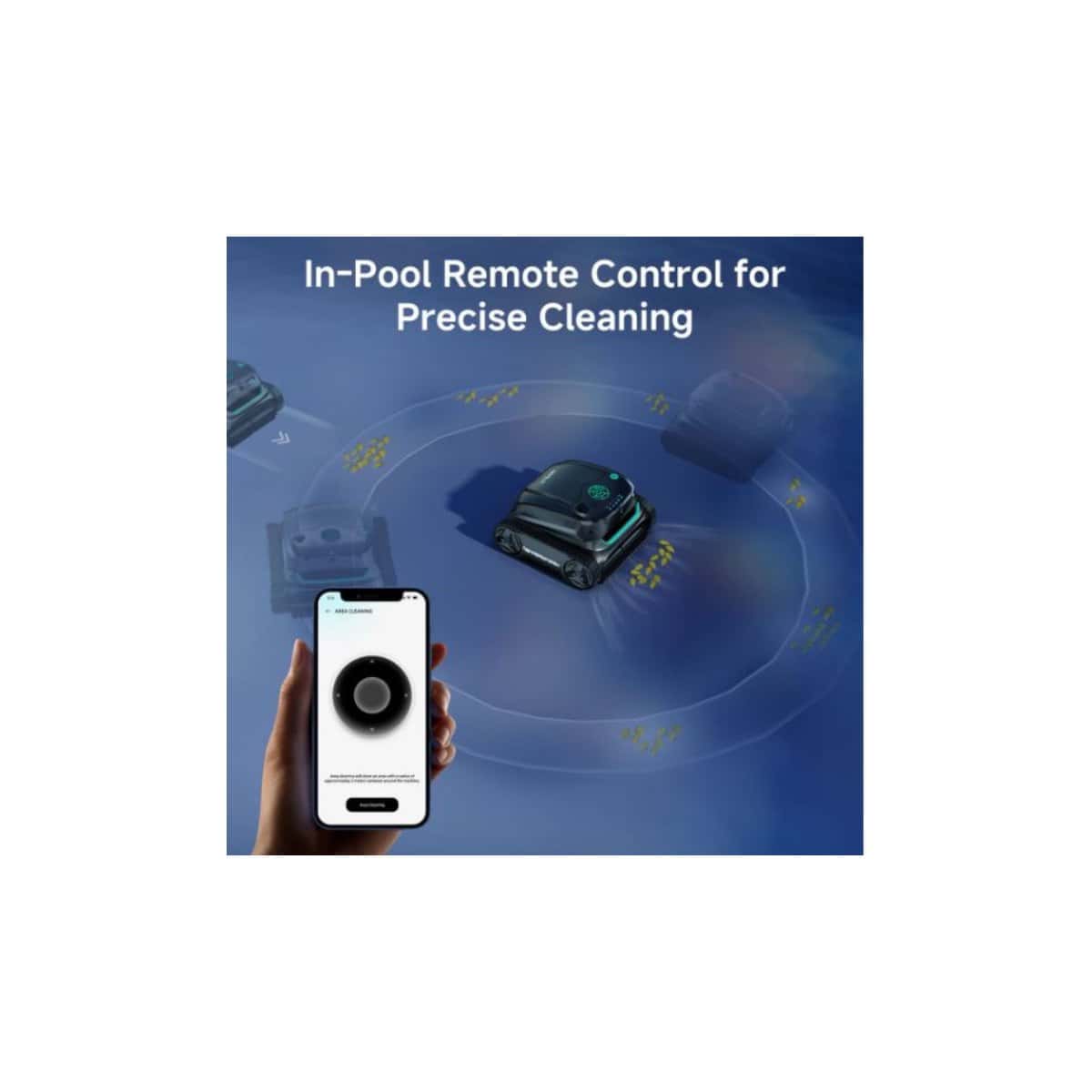 Wybot - S2 Vision Smart Cordless Robotic Pool Cleaner - Image 5