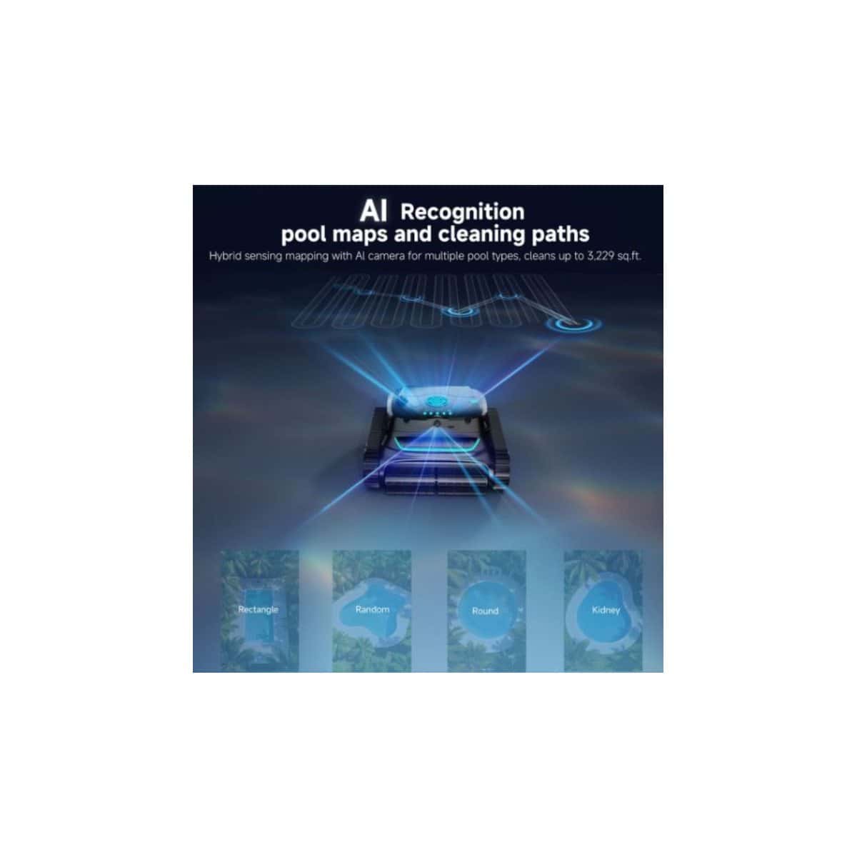 Wybot - S2 Vision Smart Cordless Robotic Pool Cleaner - Image 4
