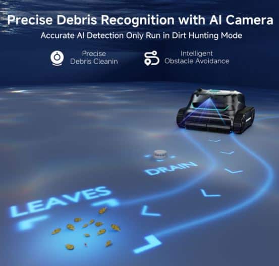 Wybot - S2 Vision Smart Cordless Robotic Pool Cleaner - Image 4