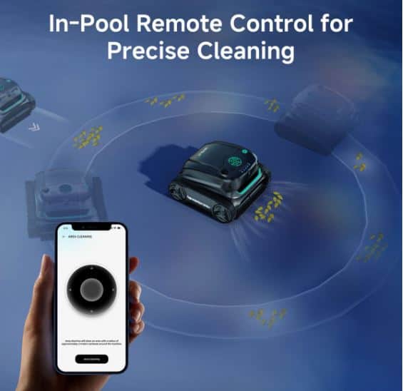Wybot - S2 Vision Smart Cordless Robotic Pool Cleaner - Image 3