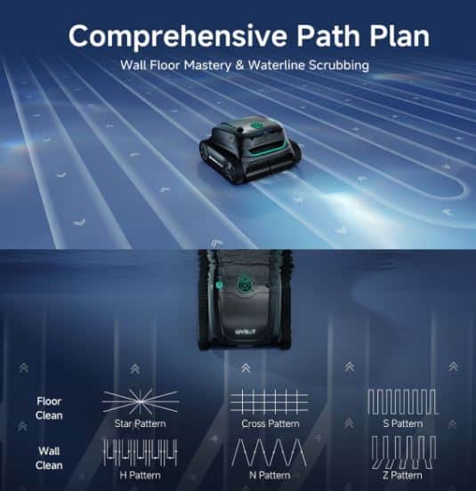 Wybot - S2 Vision Smart Cordless Robotic Pool Cleaner - Image 6