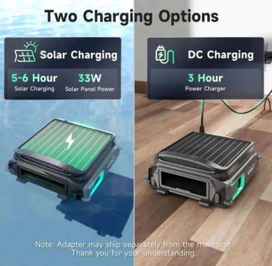 Wybot - F1 Smart Solar Robotic Pool Surface Cleaner - Image 3