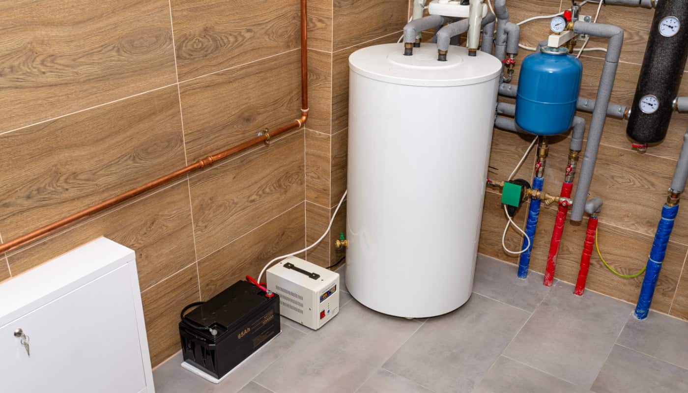 water-heater-system-components-in-tiled-room Hot Water Battery: How the Magneto ThermoTank Rethinks the Traditional Geyser
